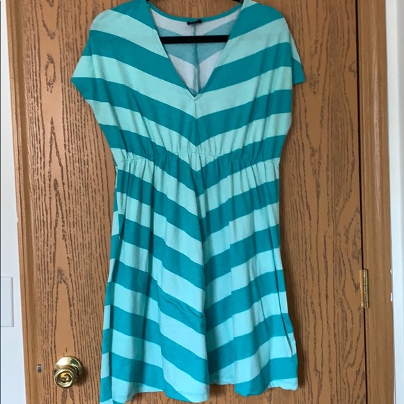 Blue striped sundress💧 - Picture 3 of 7